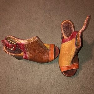 Lucky Brand Block Heel Platform